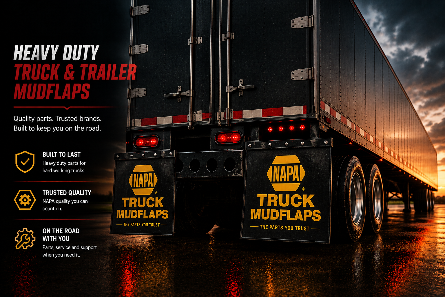 NAPA truck mud flap