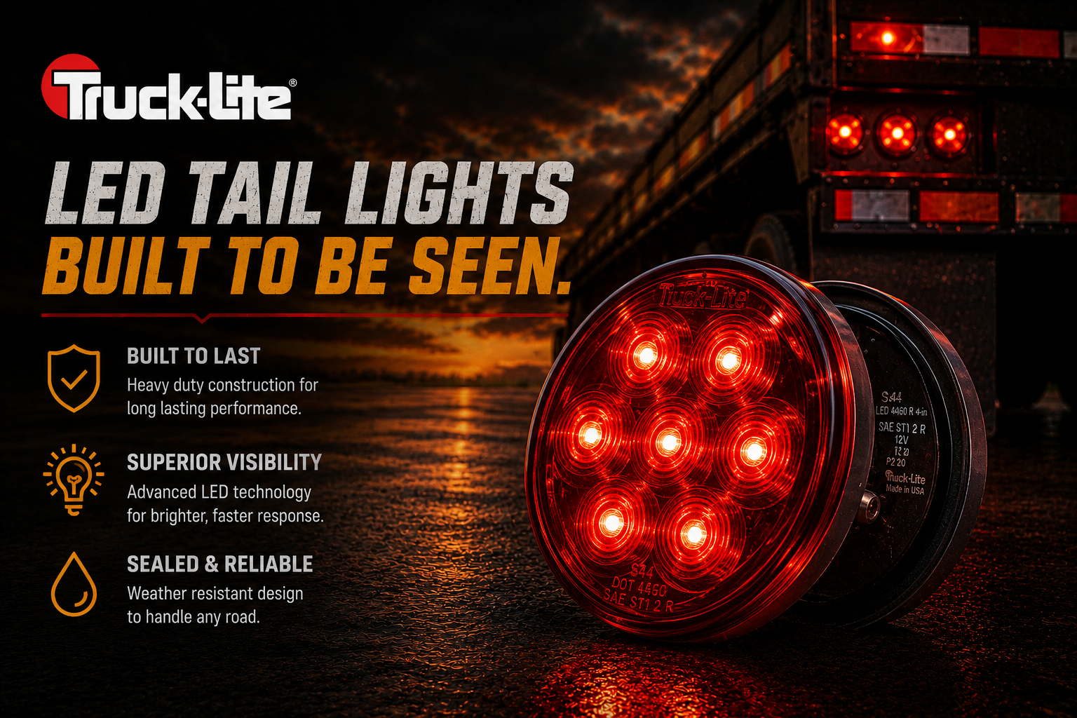 Truck-Lite heavy duty truck lighting