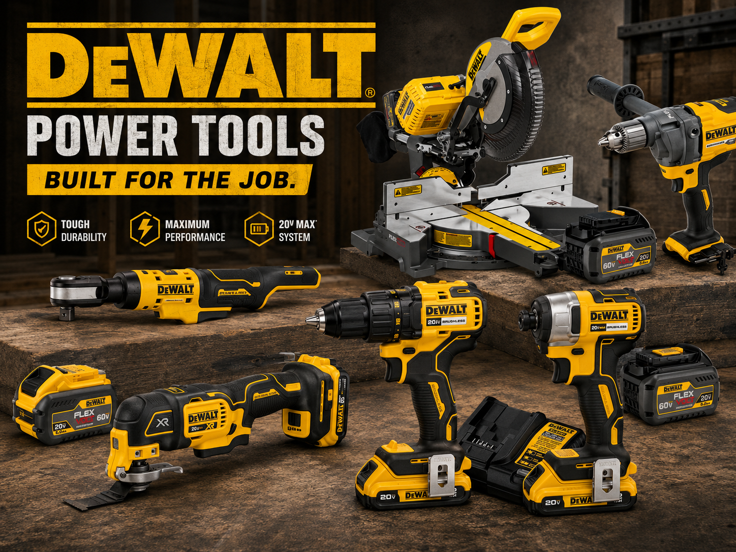 DeWALT power tools